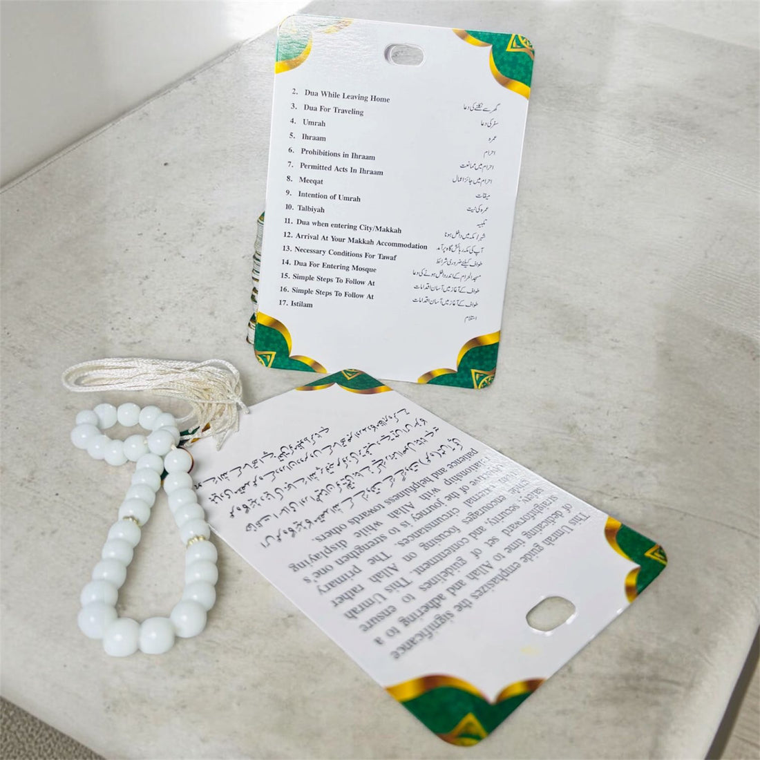 Umrah Guide Cards